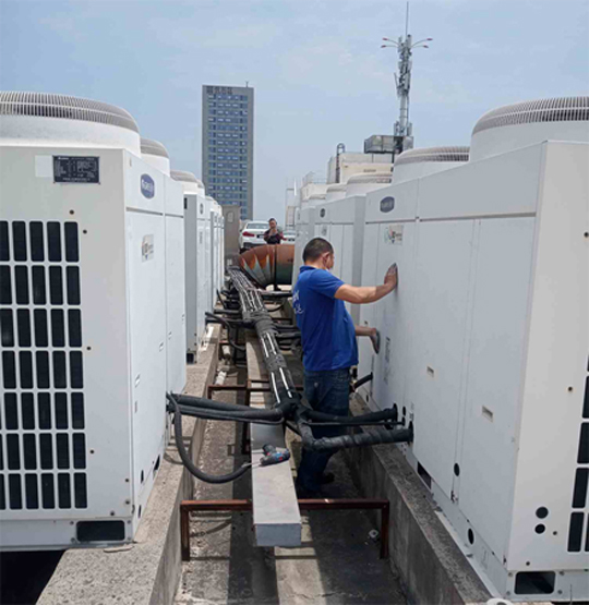 岳阳中央空调制热和不制冷系统维修方法